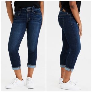 American Eagle Artist Crop Jeans, Super Stretch